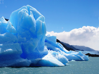 Glaciar Upsala, clic para aumentar