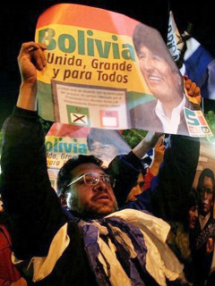 Bolivia unida, grande y para todos; clic para aumentar