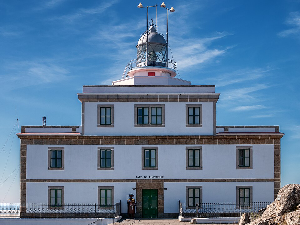 Abraiante Galicia XIX: Os seus faros 5 faro fisterra isabel